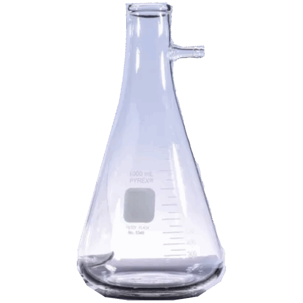 MATRAZ KITASATO  VIDRIO BOROSILICATO